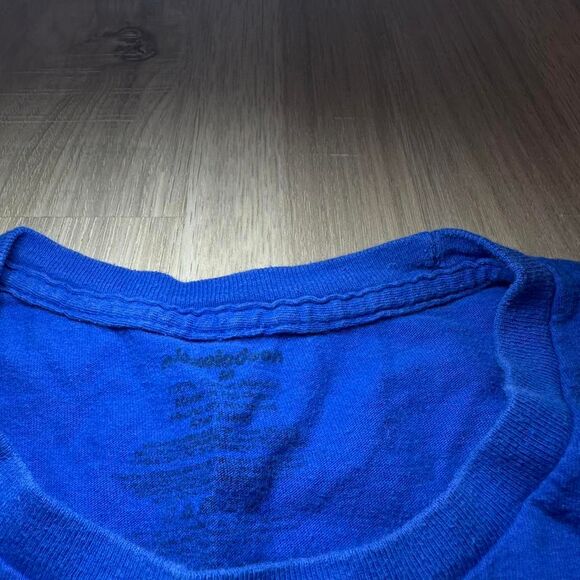 Blue vintage Nickelodeon 'Hey Arnold' Big Head Small Brain graphic tee   Size‎ M - Picture 6 of 6